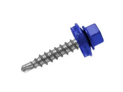 Саморіз даховий FASTENERS HOUSE 4,8 х 35 Сигнальний синій 50шт/уп. зі свердлом Економ КД SDS (5005)