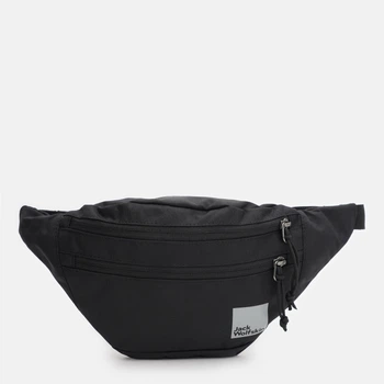 Сумка на пояс бананка чоловіча тканинна Jack Wolfskin Konya Hipbag 8007801-6000 Чорна (4064993996968)
