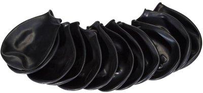 Взуття для собак Pawz Dog Shoes Чорне XL 12.7 см 12 шт (0897515001208)