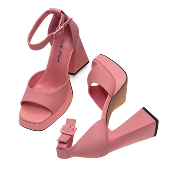 Босоножки Lady Marcia 01411 Розовые 40