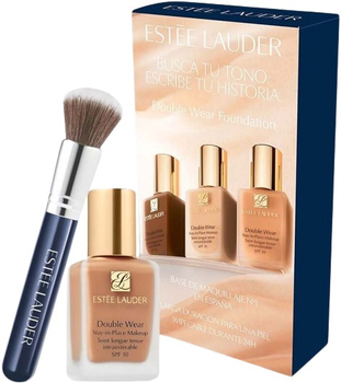 Тональна основа Estee Lauder Double Wear Stay In Place SPF 10 з пензликом для нанесення 30 мл (887167705746)