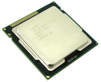 Процессор s1155 Intel Core i3-2100, 3,1-3,1 МГц, 2-4 core, Intel HD Graphics 2000, 65W Б/У