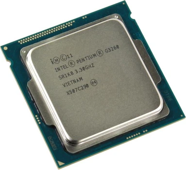 Процессор s1150 Intel Pentium Dual-Core G3260, 3,3-3,3 МГц, 2-2 core, Intel HD Graphics, 53W Б/У