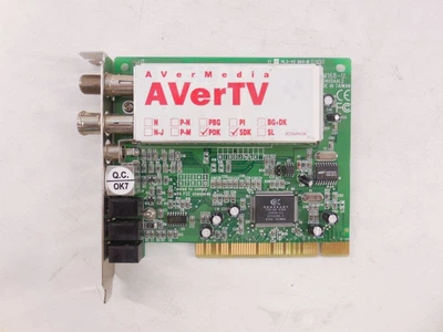 Аналоговый ТВ-тюнер PCI, AVerMedia AVerTV 203 Б/У