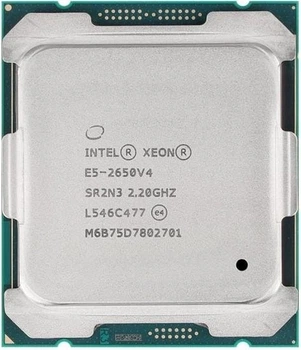 Процессор s2011-3 Intel Xeon E5-2650 V4, 2,2-2,9 МГц, 12-24 core, Нет, 105W Б/У