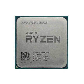 Процесор sAM4 AMD Ryzen 7 2700X, 3,7-4,3 МГц, 8-16 core, 105W Б/В