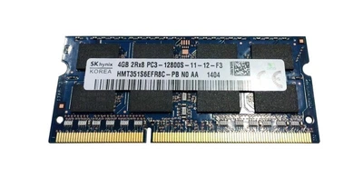 Оперативна пам'ять 4 ГБ, DDR3, для ноутбуків, SK hynix (1600 МГц, 1.5 В, CL11, HMT351S6EFR8C-PB) Б/В