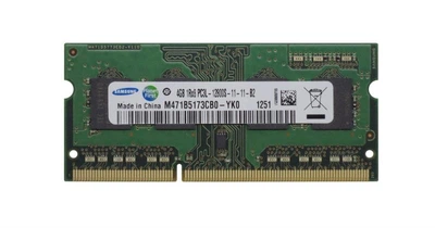 Оперативна пам'ять 4 ГБ, DDR3L, для ноутбуків, Samsung (1600 МГц, 1.35 В, CL11, M471B5173CB0-YK0) Б/В