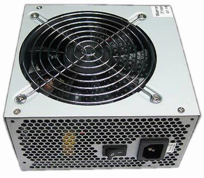 Блок питания 500 Вт High Power, 24+8+4 pin, питание видеокарты – 2x6pin, 120 мм, ATX, HPC-500-G Б/У