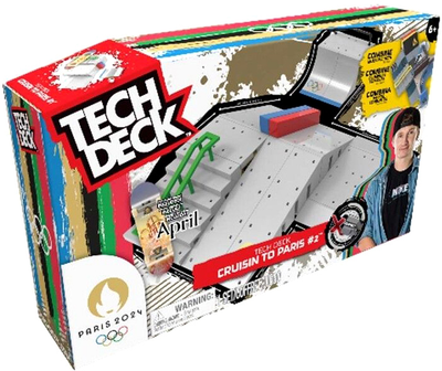 Skate park Spin Master Tech Deck Olympic X-Connect Cruisin To Paris 2 (0681147020900)