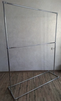 Стойка для одежды одинарная, вешалка для вещей 206*162*50 см - С.19 L