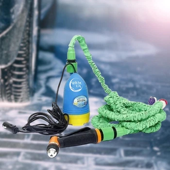 Портативная универсальная домашняя автомойка от прикуривателя 12V и производительностью 4,5 л/мин AV-120