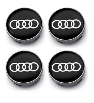 Колпачки в диски AUDI колпачки в диски ауди заглушки в колеса 60 мм