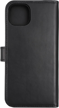 Etui z klapką RadiCover Radiation Protection Wallet Vegan Leather 2in1 do Apple iPhone 14 Plus Exclusive Black (5712869102744)