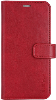 Etui z klapką RadiCover Radiation Protection Wallet Vegan Leather do Apple iPhone 13/14 Red (5712869102829)