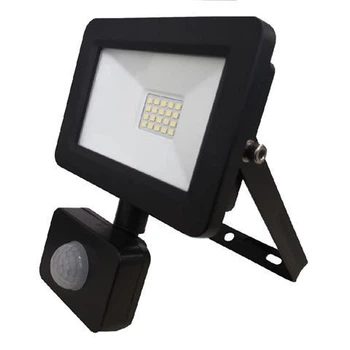 Прожектор светодиодный 30W Horoz Electric ASLAN/S-30 с датчиком движения 6400K IP65