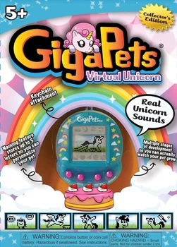 Интерактивная игрушка Top Secret Giga Pets Unicorn Virtual Animal Pet виртуальное животное, тамагочи