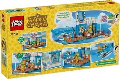 Zestaw klocków Lego Animal Crossing Lot z Dodo Airlines 292 elementy (77051)