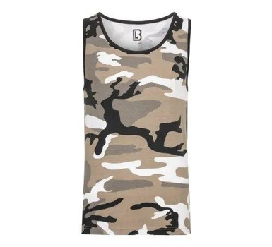 Тактична майка, футболка без рукавів армійська 100% бавовни Brandit Tank Top Urban S