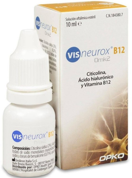 Капли для глаз Visneurox Pharmadiet B12 Omk2 10 мл (8414042004674)