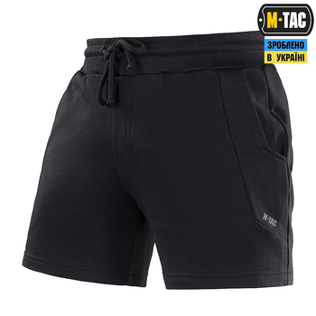 Літні шорти M-Tac Sport Fit Cotton Black чорні S