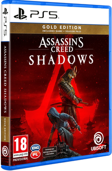Гра PS5 Assassin’s Creed Shadows - Gold Edition (Blu-ray диск) (3307216293088)