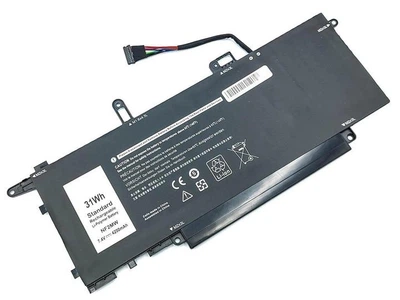 Батарея NF2MW для Dell Latitude 7270, 7400, 9410 2-in-1 (NF2MW CHWV6) (7.4V 4200mAh 31Wh)