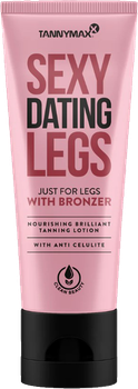 Крем для загара ног Tannymaxx Sexy Dating Legs Brilliant Bronzer с кофеином, тиразином и бронзантами