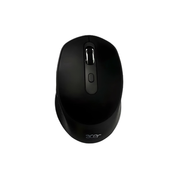 Мышь ACER OMR218 с беспроводным подключением Bluetooth + USB2.4ГГц, RGB, аккумулятором, 1600DPI, чёрно-серый