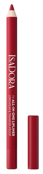 Олівець для губ Isadora All-in-One Lipliner 12 True Red 1.2 г (7317851102122)