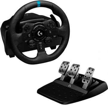 Комплект (кермо, педалі) Logitech G923 TrueForce PS4/PS5/PC (941-000149)