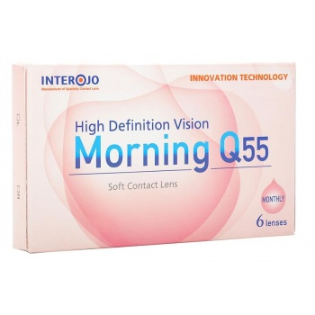 Контактні лінзи Interojo Morning Q 55 UV BC=8.6 DIA=14.2 PWR=-14.00 1 лінза