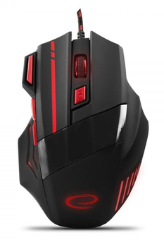 Мышь Esperanza MX201 Wolf red (EGM201R)