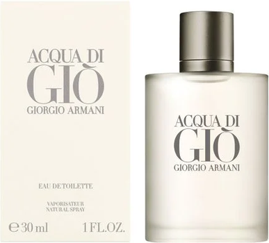 Туалетна вода для чоловіків Giorgio Armani Acqua Di Gio 30 мл (3360372058939/3614273955560)