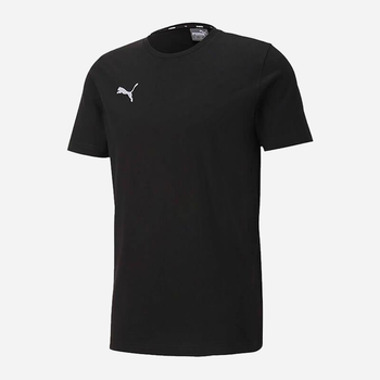 T-shirt chłopięcy sportowy Puma teamGOAL 23 65670903 116 cm Czarny (4062451187248)