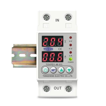 Електронне реле захисту напруги TOMZN TOVPD1-40-EC 40А