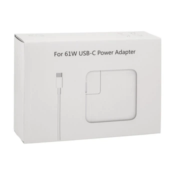 Сетевое Зарядное Устройство Macbook USB-C PD61W Цвет Белый