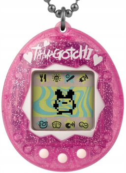 Інтерактивна іграшка Bandai Tamagotchi Pink Glitter (3296580429417)