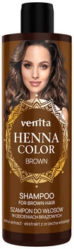 Шампунь красящий Venita Henna Color Brown с экстрактом Грецкого ореха 300 мл (5902101521468)