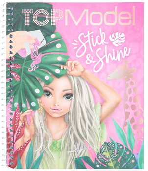 Zestaw kreatywny Depesche Top Model Colouring Book Stick Shine (4010070647742)