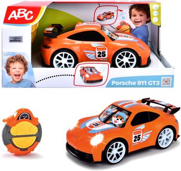 Samochód zdalnie sterowany Simba Dickie Toys ABC IRC Porsche 911 GT3 (204116005)