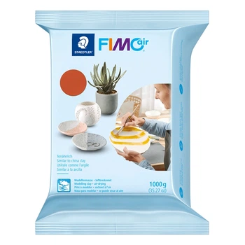 Полимерная самозастывающая глина Fimo Air Basic терракотовая 1000 грамм Staedtler, 81017609