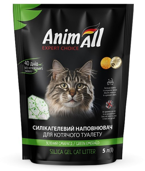 Наповнювач AnimAll Зелений Смарагд силікагель 5 л (4820224501796)