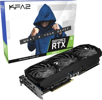 Видеокарта KFA2 GeForce RTX 3080 Ti SG 1-Click OC 12GB GDDR6X Б/У