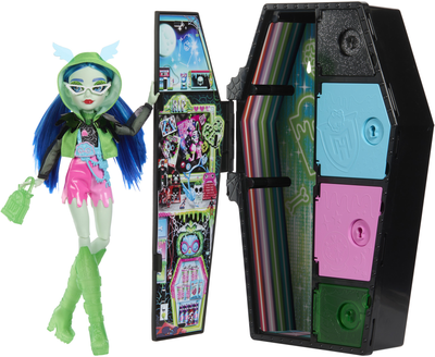 Набір-сюрприз Monster High Neon & Bombastic Horror Secrets Гулії (HNF81) (0194735139347)