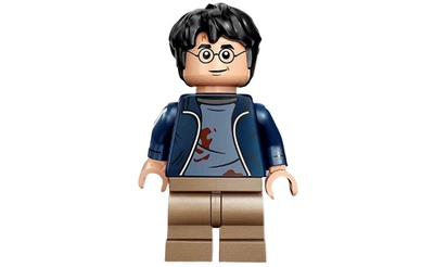 Конструктор LEGO Harry Potter - Sand Blue Shirt with Dirt Stains, Printed Arms 1 деталей (hp419)