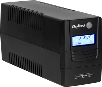 ДБЖ Rebel Nanopower Plus 850 LCD (5901890097789)