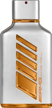 Woda perfumowana dla mężczyzn Mercedes-Benz AMG Silver Thrill 100 ml (3595471095329)