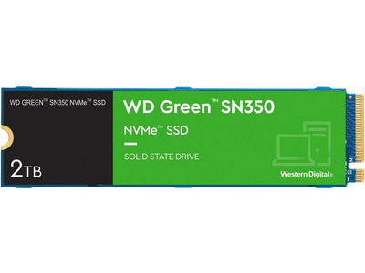 SSD накопитель 2 TB WD Green SN350 (WDS200T3G0C)