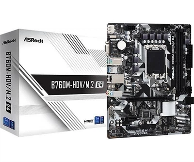 Материнская плата AsRock B760M-HDV/M.2 D4 (B760M-HDV/M.2 D4